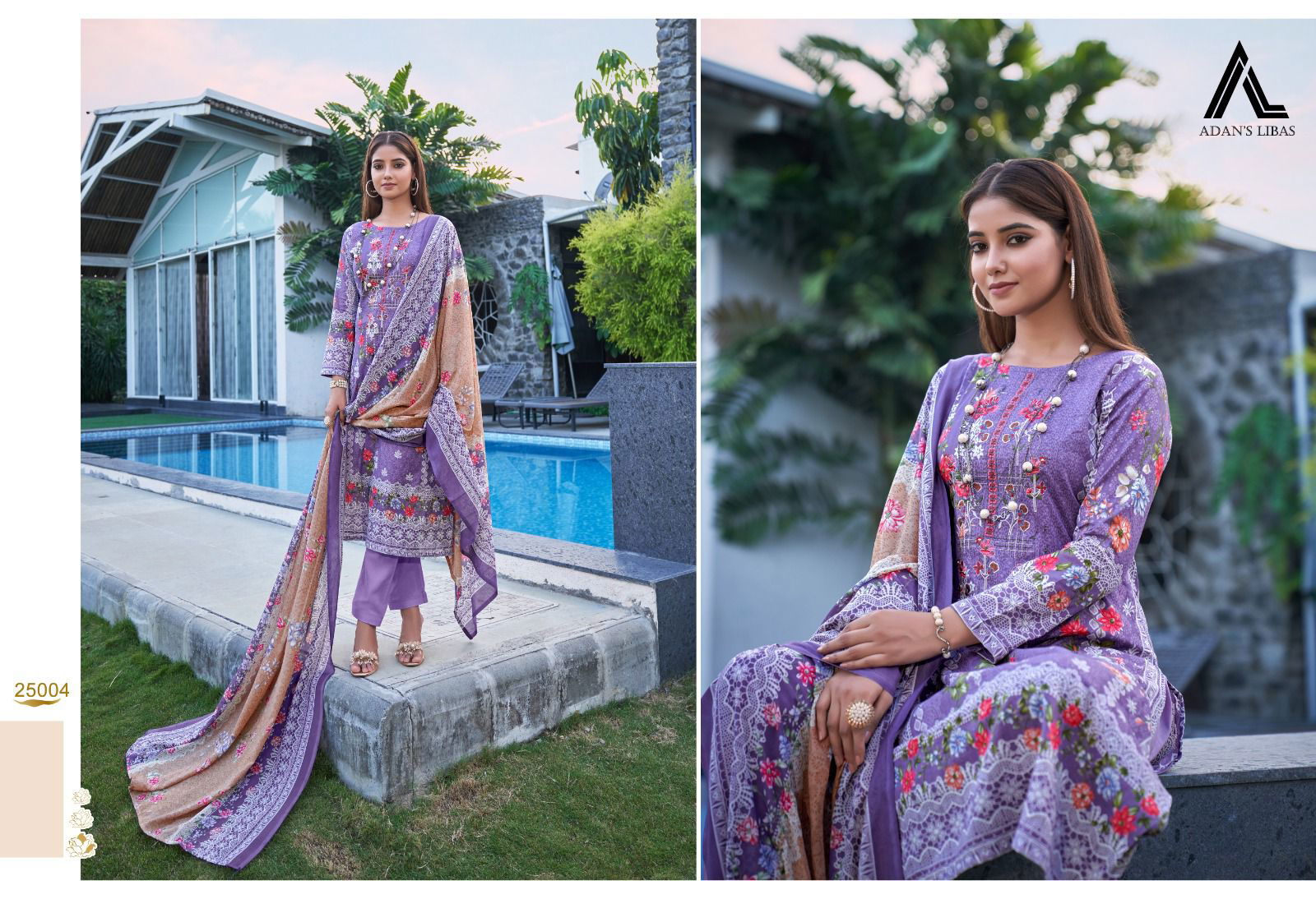Naira Vol 25 By Libas Cotton Pakistani Dress Material Catalog